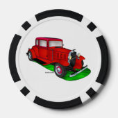 32シボレークーペ ポーカーチップ (裏面)