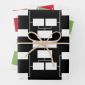 32チームスタートのためのスポーツトーナメントブラケット ラッピングペーパーシート (インサイチュ)