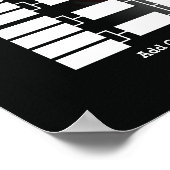 32チーム用野球大会ブラケット ポスター (角)