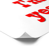 32年の経験で18歳！ ポスター (角)