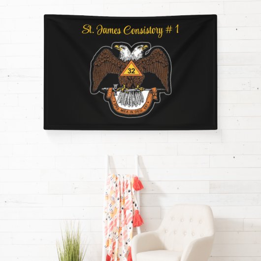 32度フリーメーソン 横断幕 (インサイチュ)