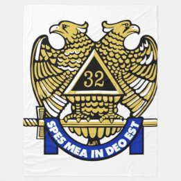 32度メイスンタペストリー フリースブランケット