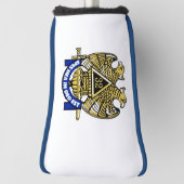 32度メイソン   ゴルフヘッドカバー (回転90)