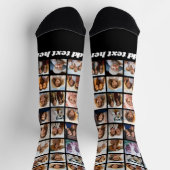 32枚の写真 – 1本の線の文字 ソックス (上部)