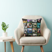 32枚の画像で自分の写真を簡単に作れる クッション (椅子)