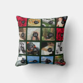 32枚の画像で自分の写真を簡単に作れる クッション (裏面)