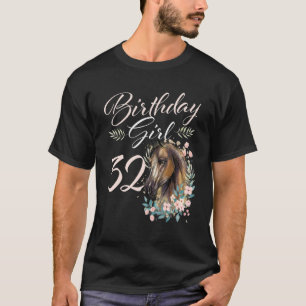 32歳の誕生日おめでとう 馬 32歳の誕生日 Tシャツ
