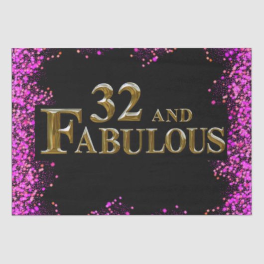 32歳の誕生日 薄葉紙 (正面)