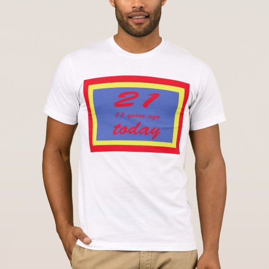 32歳の誕生日 Tシャツ (正面)