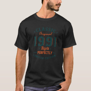 32歳クラシック1991年32誕生日 Tシャツ