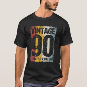 32歳ヴィンテージ1990 32番目の誕生日装飾 Tシャツ