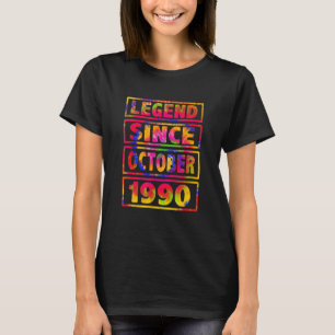 32番目の誕生日絞り染め装飾伝説Octo以来 Tシャツ