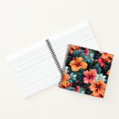 #32花柄 ノートブック (内部)