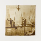 32階のアイアンワーカーランチ タペストリー (正面)