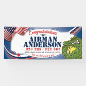 320ゲーター空軍卒業おめでとう 横断幕 (横)