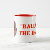 320th野戦砲兵のコーヒー・マグ ツートーンマグカップ (中央)