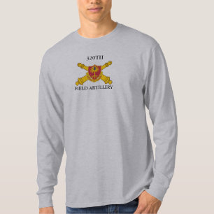 320TH野戦砲兵L/SのTシャツ Tシャツ
