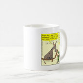 321ろばの天才頭が切れるなa$$色の漫画 コーヒーマグカップ (正面右)