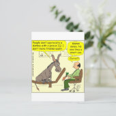 321ダンキーの天才アド頭が切れるル$カラーカルートゥーン ポストカード (スタンド正面)