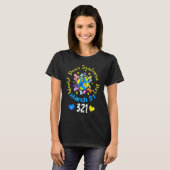 321 World Down Syndrome Awareness Day Rock Your So Tシャツ (正面フル)