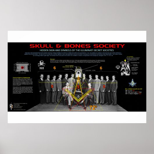 322スカルとボーン ポスター (正面)