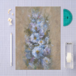 322 Blue and white 薄葉紙