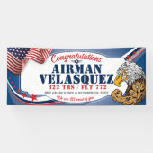 323イーグルス空軍卒業 横断幕 (横)