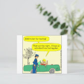 323 無料のテキストチケット カラー漫画 ポストカード (スタンド正面)