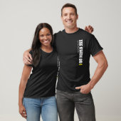 323-1-2ダンの黒帯のテコンドーの第1ワイシャツ Tシャツ (ユニセックス)