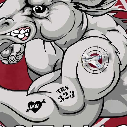 323 Mustangs空軍基本訓練卒業 Tシャツ