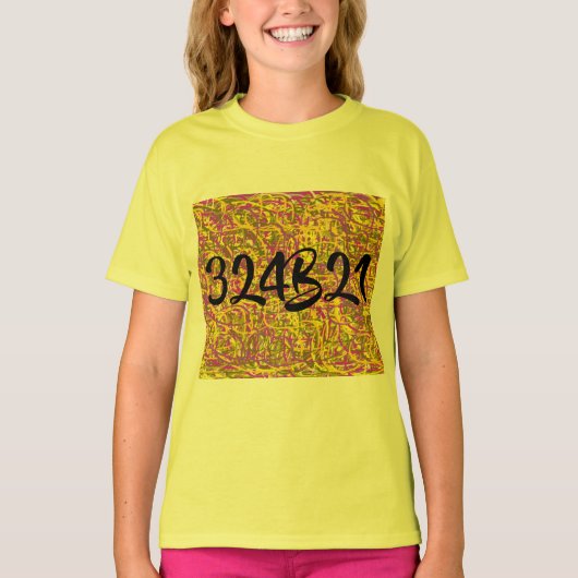 324B21 Cosima数孤児の黒 Tシャツ (正面)