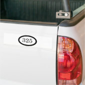 325のパラシュートの歩兵 バンパーステッカー (トラック上)