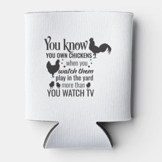 325農家ソンカントリーおもしろいギフトミュージックチキン 缶クーラー