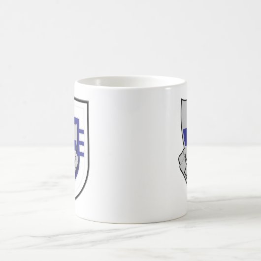 325th歩兵連隊- 3d大隊のフラッシュのマグ コーヒーマグカップ (中央)