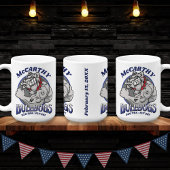 326ブルドッグエアフォースBMT卒業カスタム祝い コーヒーマグカップ