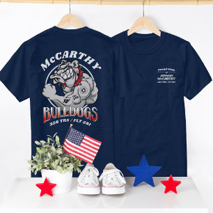 326ブルドッグ空軍基本訓練卒業 Tシャツ