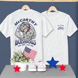 326ブルドッグ空軍BMT卒業ライトカラー Tシャツ