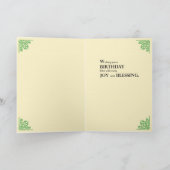 3262 ケルトのダンス、歌、ライブ カード (内部)