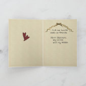 3278人の姉妹のハッピーバースデー カード (内部)