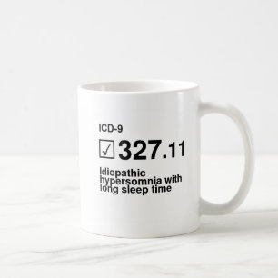 327.11の長い睡眠ティムの独特のhypersomnia コーヒーマグカップ