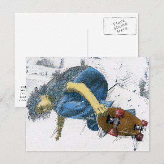 #328（はがき） ポストカード (正面/裏面)