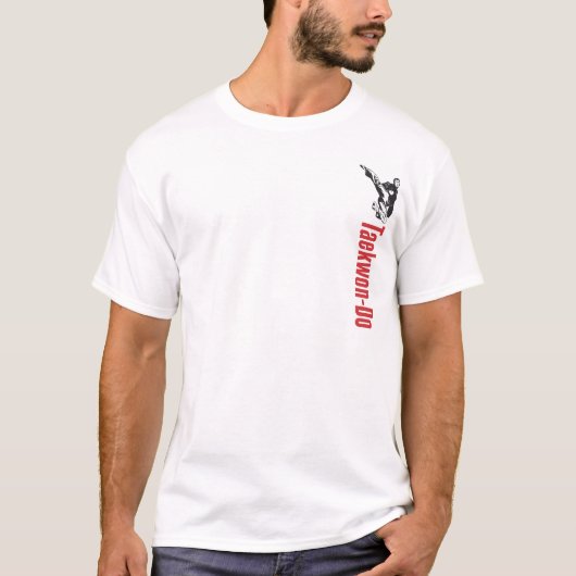 328-1 AKTAテコンドーのワイシャツ Tシャツ (正面)