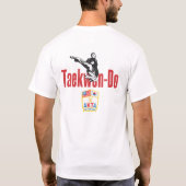 328-1 AKTAテコンドーのワイシャツ Tシャツ (裏面)