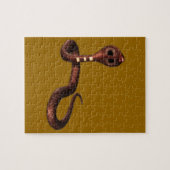 32.コブラの死に至るヘビ ジグソーパズル (横)