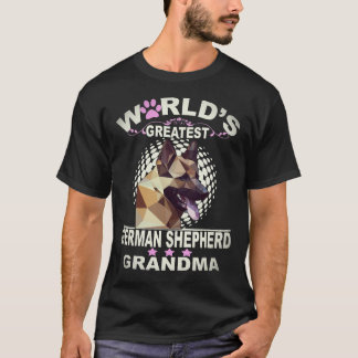 32 世界最高のジャーマンシェパードの祖母 ドイツ Tシャツ