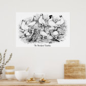 32.短い顔のタンブラー・ハト ポスター (キッチン)