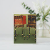 32:2つのChinoiserieキャビネット, c.1770 ポストカード (スタンド正面)