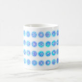 32 snowflakes コーヒーマグカップ (中央)