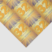 32 Year | Golden Ray 12 Step Anniversary Tissue Pa 薄葉紙 (詳細)