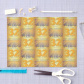 32 Year | Golden Ray 12 Step Anniversary Tissue Pa 薄葉紙 (クラフト)